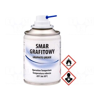 Grease | spray | can | SMAR GRAFITOWY | 100ml | -20÷50°C