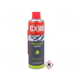 Grease; transparent; 500ml; -35÷200°C; Application: lubrication