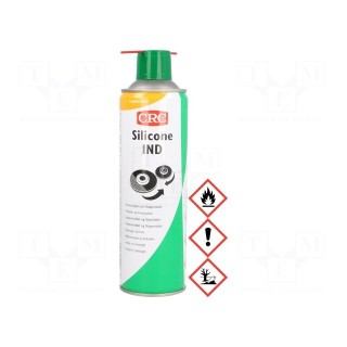 Grease | white | spray | can | Silicone | 500ml | -40÷200°C