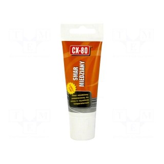 High-temperature lubricant; paste; Ingredients: copper; tube; 40g
