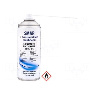 High-temperature lubricant | spray | can | 400ml | -30÷150°C