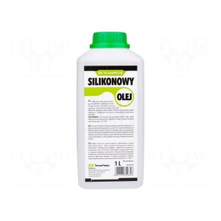 Oil | colourless | silicone | liquid | plastic container | 1000ml