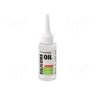 Oil | colourless | silicone | liquid | plastic container | 50ml