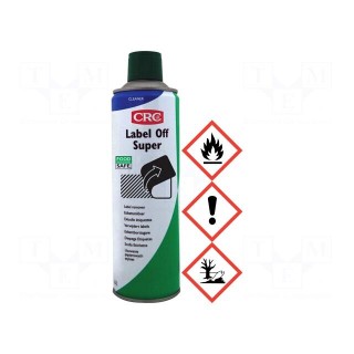Agent: agent for removal of self-adhesive labels | can | 0.4l