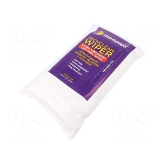 Cleaning cloth: cloth | 100pcs | 23x23mm | cleanroom,cleaning | dry