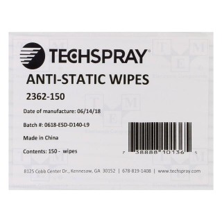 Wipe: cloth | 150pcs | 230x230mm | cleaning