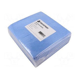 Cleaning cloth: cloth | cellulose,polyester | blue | 300pcs | dry