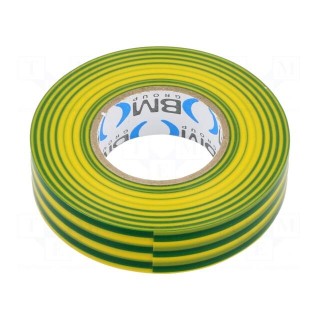 Tape: electrical insulating | W: 19mm | L: 25m | Thk: 0.15mm | PVC film
