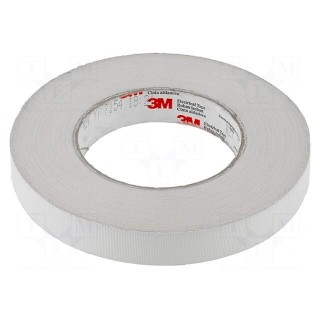 Tape: electrical insulating | W: 19mm | L: 55m | Thk: 0.177mm | white