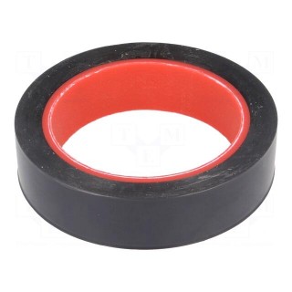 Tape: electrical insulating | W: 25mm | L: 33m | Thk: 0.102mm | silicone