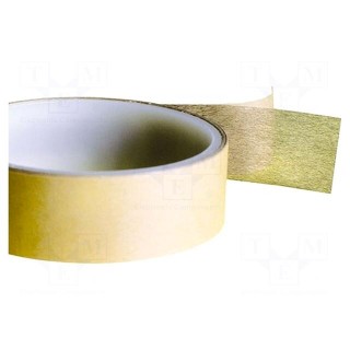 Tape: electrically conductive | W: 100mm | L: 9.14m | Thk: 0.089mm