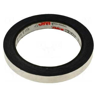 Tape: electrically conductive | W: 12mm | L: 16.5m | Thk: 0.081mm