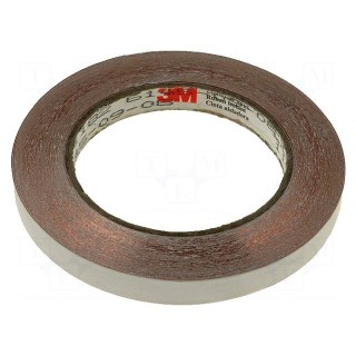 Tape: electrically conductive | W: 12mm | L: 16.5m | Thk: 0.088mm