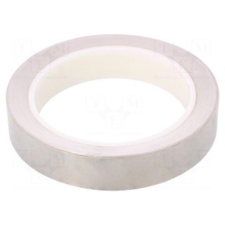 Tape: electrically conductive | W: 19mm | L: 16.5m | Thk: 0.066mm