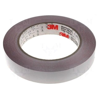 Tape: electrically conductive | W: 19mm | L: 16.5m | Thk: 0.088mm