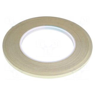 Tape: shielding | W: 6mm | L: 33m | Thk: 35um | acrylic,conductive | 3N/cm