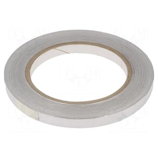 Tape: shielding | W: 9mm | L: 33m | Thk: 40um | acrylic conductive | 6%