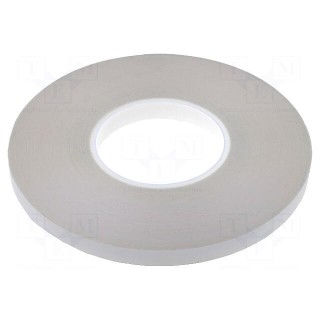 Tape: fixing | W: 12mm | L: 55m | Thk: 0.25mm | double-sided | acrylic