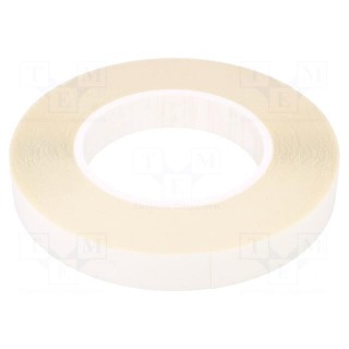 Tape: fixing | W: 19mm | L: 25m | Thk: 0.25mm | double-sided | acrylic