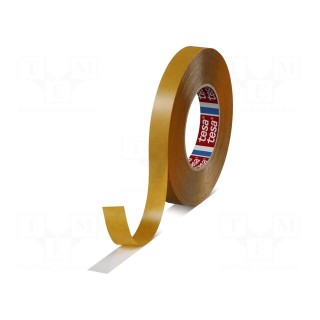 Tape: fixing | W: 19mm | L: 50000mm | Thk: 0.22mm | double-sided | 150%