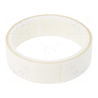 Tape: fixing | W: 25mm | L: 5m | Thk: 0.25mm | double-sided | acrylic
