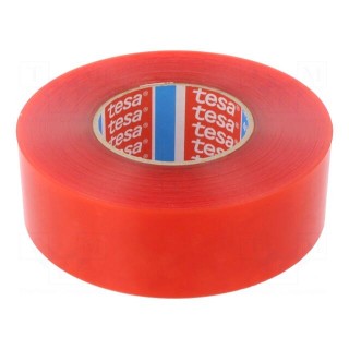 Tape: fixing | W: 50mm | L: 50m | Thk: 0.205mm | double-sided | 100°C | 50%
