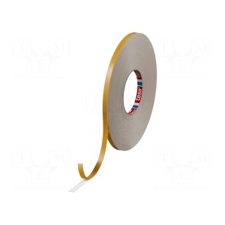 Tape: fixing | W: 9mm | L: 25m | Thk: 1100um | double-sided | acrylic | 200%