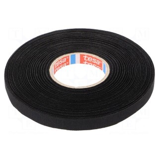 Tape: textile | W: 9mm | L: 25m | Thk: 300um | Automotive | natural rubber