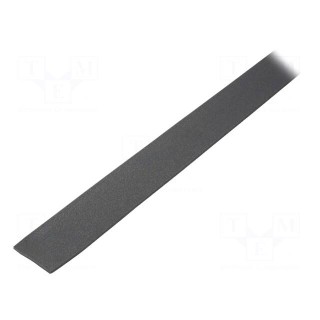 Tape: sealing | W: 50mm | L: 30m | Thk: 3mm | grey | rubber hot-melt | 130%