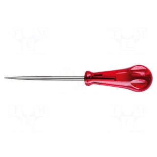 Awl | round | 6mm | Blade length: 100mm | Overall len: 185mm