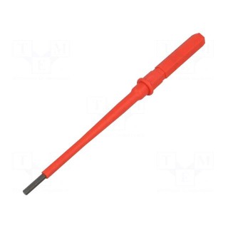 Interchangeable blade | hex key | insulated | HEX 3mm | 154mm | 1kVAC