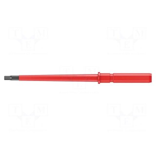 Interchangeable blade | hex key | insulated | HEX 4mm | 154mm | 1kVAC