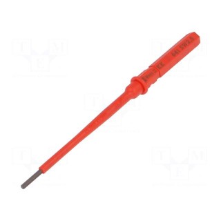 Interchangeable blade | hex key | insulated | HEX 2,5mm | 154mm