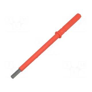 Interchangeable blade | hex key | insulated | HEX 5mm | 154mm | 1kVAC