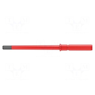 Interchangeable blade | hex key | insulated | HEX 6mm | 154mm | 1kVAC