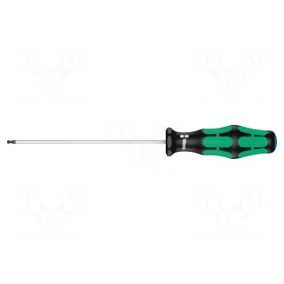 Screwdriver | hex key,spherical | HEX 2mm | Blade length: 100mm