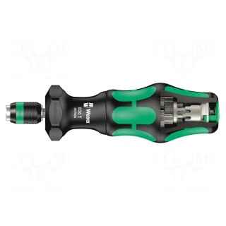 Screwdriver handle | 146mm | max.14Nm | Mounting: 1/4" (C6,3mm)