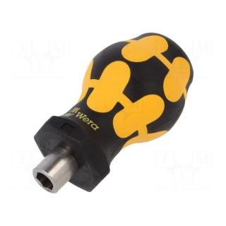 Screwdriver handle | ESD | STUBBY | 54mm | Mounting: 1/4" (C6,3mm)