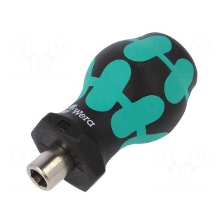 Screwdriver handle | STUBBY | 54mm | Mounting: 1/4" (C6,3mm)