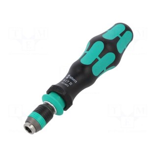 Screwdriver handle | with quick-release chuck | 133mm