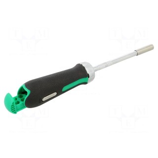 Screwdriver handle | with ratchet | Mounting: 1/4"