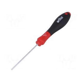 Screwdriver | hex key | HEX 2,5mm | SoftFinish® | Blade length: 75mm