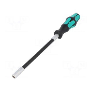 Screwdriver | hex socket | with flexible shaft | Overall len: 265mm
