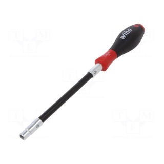 Screwdriver | hex socket | with flexible shaft | Overall len: 268mm