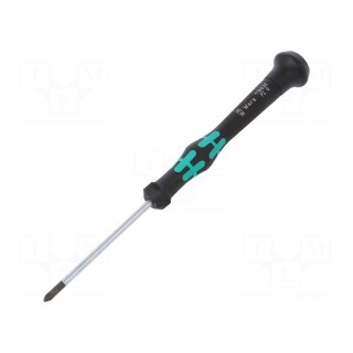 Screwdriver | Pozidriv® | precision | PZ0 | Series: Kraftform Micro