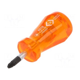 Screwdriver | Pozidriv® | PZ2 | Series: HD Classic Stubby