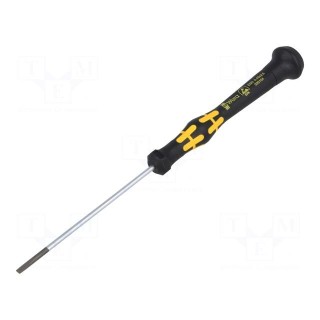 Screwdriver | slot | precision | 2,0x0,4mm | ESD | Blade length: 60mm