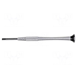 Screwdriver | slot | precision | 2,5x0,4mm | Blade length: 22mm