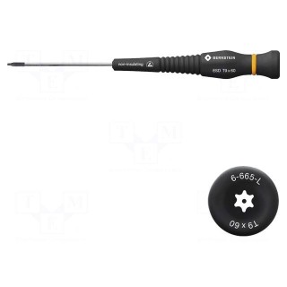 Screwdriver | Torx® with protection | precision | T9H | ESD