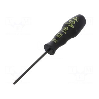 Screwdriver | Torx® with protection | T15H | ESD | Series: Triton ESD